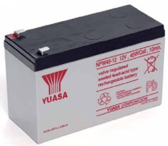 picture of Yuasa REW45-12 Sealed Lead Acid Battery - 12V 8Ah - [BRH-SLAYUAREW45-12]