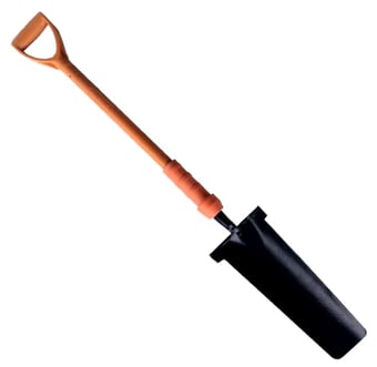 picture of ProSolve Insulated Newcastle Drainer Shovel Treaded - [PV-PVINDS] - (LP)