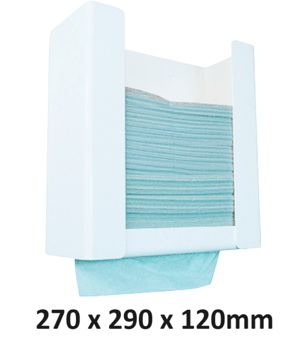 picture of Angloplas Paper Towel Dispenser for 250 x 110mm Towels - [AGP-PTDS250-110-BIO]