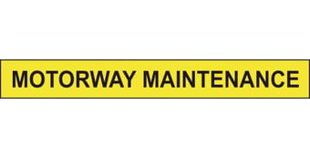 Picture of Motorway Maintenance - SAV (1000 x 350mm) - [CSCXO-I-1918]