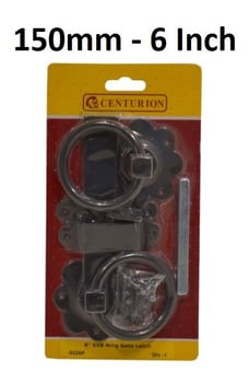 picture of Ring Gate Latch - EXB - 6" -  Single - [CI-GI36P]
