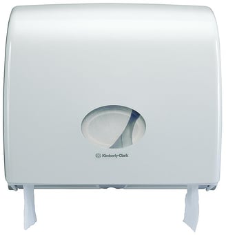 picture of Kimberly Clark Aquarius Midi/Mini Jumbo Toilet Rolls Dispenser - 38cm x 44.5cm x 13cm - [GU-6991] - (LP)