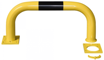 Picture of BLACK BULL Removable Protection Guard - Indoor Use - (H)350 x (W)750mm - Yellow/Black - [MV-196.15.471] - (LP)