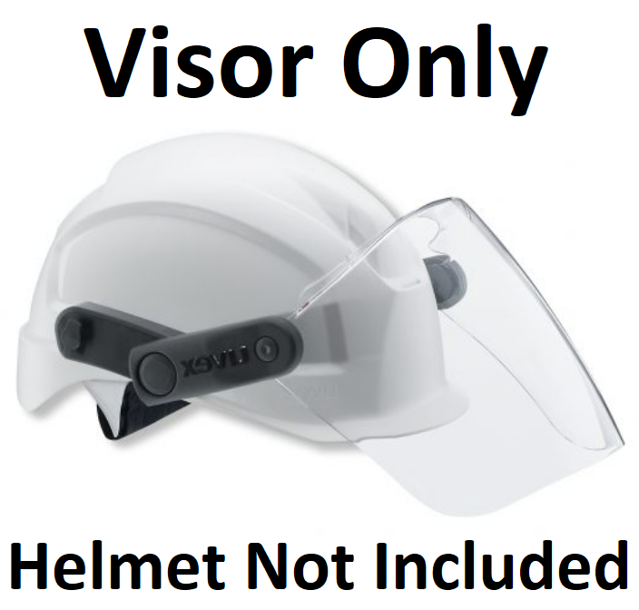 Uvex Pheos Anti-Fog Anti-Scratch Polycarbonate Visor - Mechanical Lever - [TU-9906002] - (LP)