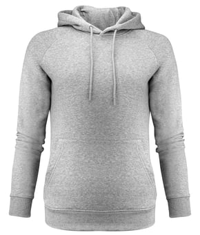 picture of James Harvest Ladies Hardin Heights Hooded Sweatshirt - Grey Melange - BT-HAR2122041-H120