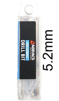 picture of Abracs HSS Cobalt Drill Bit 5.2mm - Pack of 10 - [ABR-DBCB05210]
