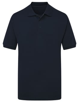 picture of UCC Heavyweight Pique Polo Shirt - Navy Blue - BT-UCC004-NVY