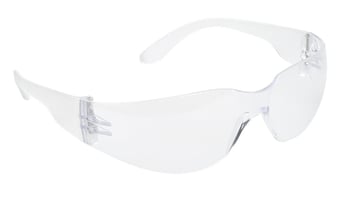 picture of Portwest - PW32 - Wrap Around Spectacle - Clear - [PW-PW32CCL]