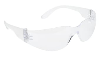 Picture of Portwest - PW32 - Wrap Around Spectacle - Clear - [PW-PW32CCL]