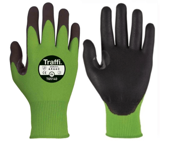 Picture of TraffiGlove TG5140 Morphic 5 Cut Protection Handling Gloves - TS-TG5140