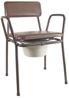 picture of Aidapt Kent Stacking Commode Chair - [AID-VR160] - (HP)