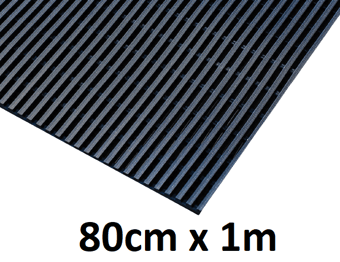 picture of Interflex Splash Anti-Slip Mat Black - 80cm x 1m - [BLD-IF32BL]