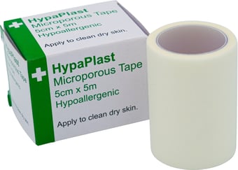 picture of HypaPlast 100% Viscose Microporous Tapes - 5cmx5m - [SA-D3915]