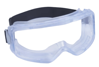 picture of 3M GoggleGear Protective Goggle 3000 Series - PVC Shroud - Clear - [3M-GG3201-AAF]