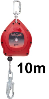 picture of Honeywell Miller - Falcon Block Stainless Steel Cable/Snap Hook Steel - 10m - [HW-1011743]