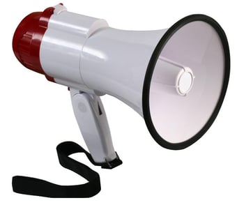 picture of Pulse 10W Megaphone with Siren - MP20 - [CP-LS04045]