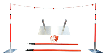 picture of Overhead Goalpost Protection Kit - Includes Bunting - [BRW-75OHGPK] - (LP)