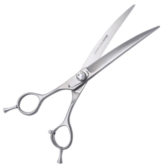 picture of Wow Grooming Cutting Edge Curved Professional Pet Scissor 7 Inch - [WG-GH700C]