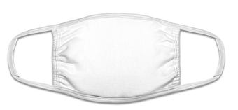 picture of Fruit Of The Loom White Face Mask Adult - Pack of 5 - [AP-F6M014V-WHT]