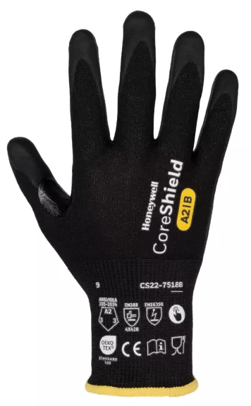 Honeywell CoreShield 3.0 Nitrile Micro-foam Coating Glove B/A2 - Pair - HW-CS22-7518B - (LP)
