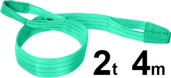 picture of LashKing - Polyester Webbing Sling - 2t W.L.L - Length: 4mtr - EN11492-1:2000 - [GT-DWS2T4M]