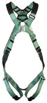 Picture of MSA V-FORM Safety Harness Back D-Ring Qwik-Fit Leg Buckles STD - [MS-10205847]