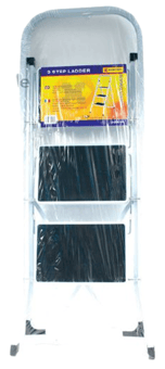 picture of Marksman Non-Slip 3 Step Ladder - Steel Construction - [PD-71017C]