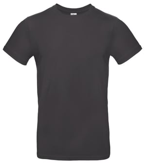 picture of B&C E190 Men's Short Sleeve T-Shirt Used Black - RLW-BA220UBLA