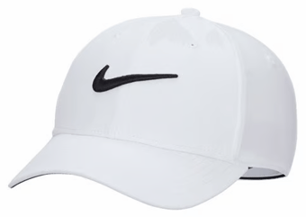 Picture of Nike NK385 Dri-FIT Club Cap - White/Black - [RLW-NK385WHBK]
