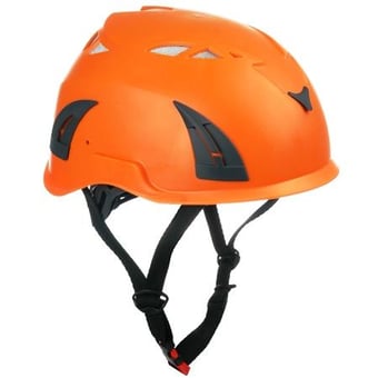 Picture of HoffGuard Safety Linesman Climbing - Orange Helmet - [HG-AU-OR]