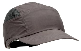 picture of 3M First Base + Bump Cap - Grey - Standard Peak 70mm - [3M-2014298]