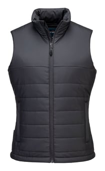 picture of Portwest S607 - Professional Women's Insulated Baffle Gilet - Metal Grey - PW-S607MGR
