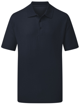 picture of Ultimate Everyday Apparel - Piqué Polo - Navy Blue - BT-UCC003-NAV