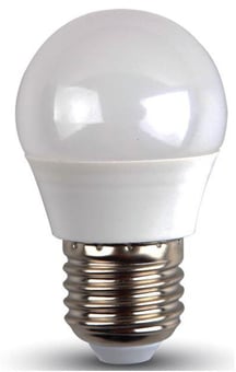 Picture of Power Plus - 6W - E27 Energy Saving Golf Bulb LED - 540 Lumens - 6000k Day Light - Pack of 12 - [PU-3026]