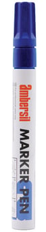 Picture of Ambersil Blue Industrial Marker - Permanent Marking for Extreme Conditions - Dia 3mm - [AB-20368-AA]