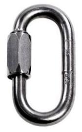 Picture of IKAR Small Stainless Steel Oval Link - [IK-IKV04]