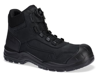 picture of Portwest FC39 - Steel Nubuck Ankle Boot - S3 HRO SR FO SC - Black - PW-FC39BKR