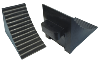 Picture of Rubber Wheel Chocks For LCVs and 4x4s - Pair - [PSO-CWC6200]