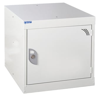 picture of QMP Cube Locker - Light Grey Doors - 450H x 450W x 450D mm - [QM-UG464646ZLXX]