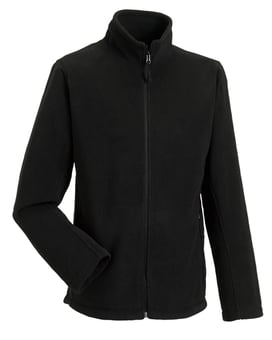 Picture of Russell Men's Full Zip Outdoor Fleece - Black - BT-8700M-BLK