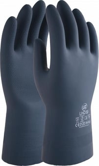 picture of Ultimate Industrial Medium Duty Black Chemical Resistant 13 Inch Gauntlet - Single - [UC-G/LHD30/BK]