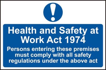 Picture of Spectrum Health & Safety at Work Act 1974 - PVC 300 x 200mm - SCXO-CI-0019