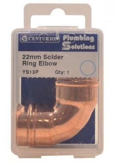 Picture of 22mm Solder Ring Copper Elbow - CTRN-CI-YS13P