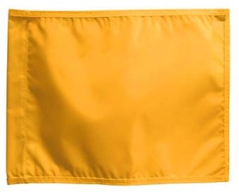 Picture of Plain Yellow Rail Signal Flag - 915mm x 915mm - [SR-PYF]