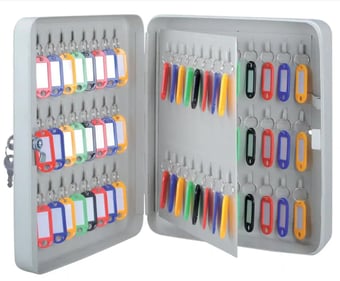 Picture of Office Depot Key Cabinet - 240 x 80 x 300 mm - 80 Hooks - [VK-4051589]