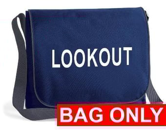 Picture of Bagbase Printed Lookout Kit Bag - Navy - [BT-BG21]