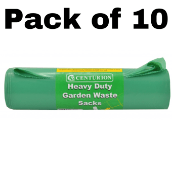 picture of 100 Litre Capacity Green Garden Sacks - 160 Gauge 18" x 29" x 39" - Pack of 10 - [CI-MI05P]