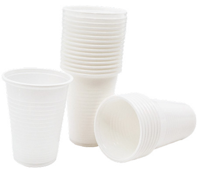 Plastic Cups Squat 7oz - White - 3000 Pieces - [HCI-DP101S]
