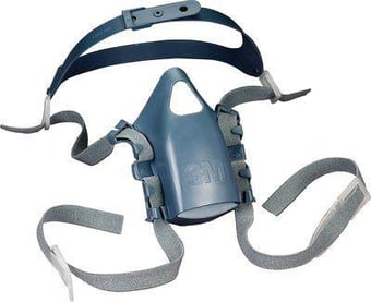 picture of 3M - Head Harness Assembly - Specially Designed for Use with 3M Reusable Half Mask 7500 Series - [3M-7581]