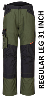 picture of Portwest - WX3 Work Trouser - Olive Green - PW-T701OGR